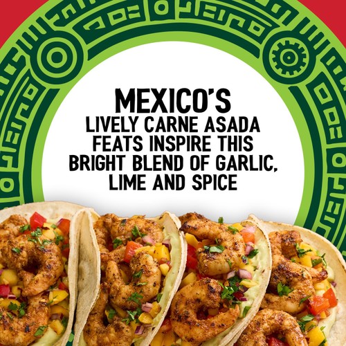 Schwartz Rubs of the World Mexican Garlic & Lime Seasoning Rub 24g