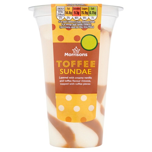 Morrisons Toffee Sundae