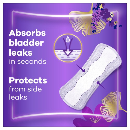 Always Discreet Incontinence Liners Normal For Sensitive Bladder.