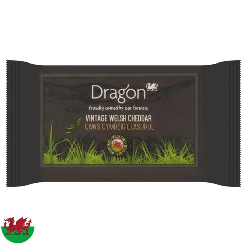 Dragon Vintage Welsh Cheddar   350g