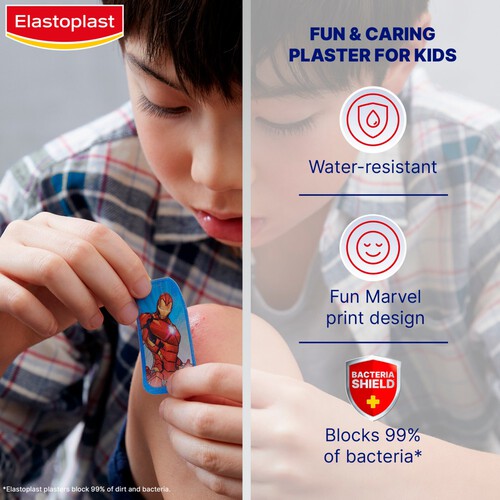 Elastoplast Marvel Kids Assorted Plasters 