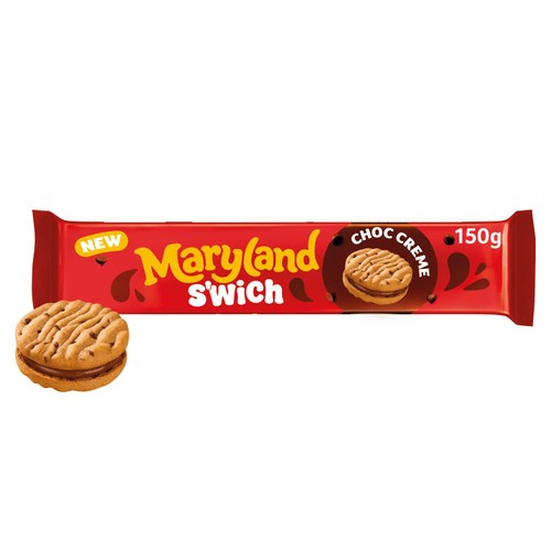 Maryland Cookies with Chocolate Cream Biscuits