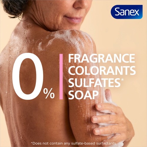 Sanex Zero% Hypoallergenic Sensitive Shower Gel Body Wash