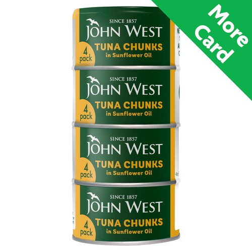 John West Tuna Chunks In Sunflower Oil 