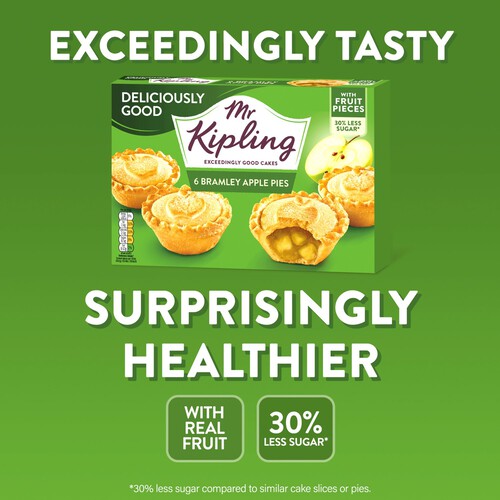 Mr Kipling Deliciously Good Bramley Apple Pies