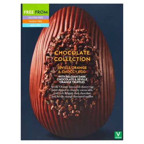 Morrisons Best Free From Choc Orange & Cocoa Nibs Egg & Truffles 