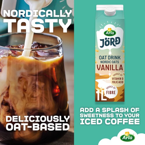 Arla Jord Chilled Oat & Vanilla Drink