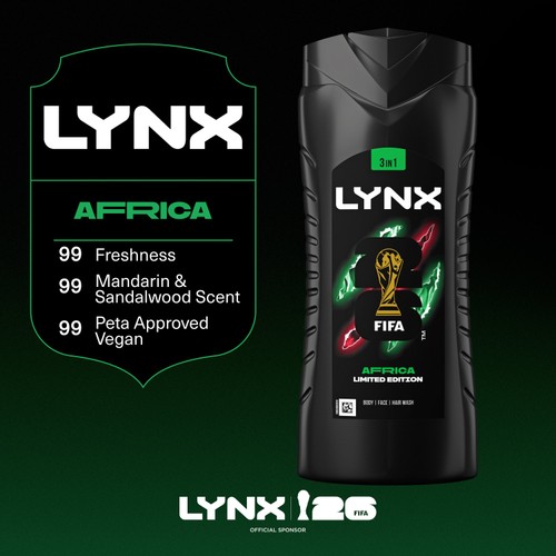 Lynx Africa Shower Gel 500ml