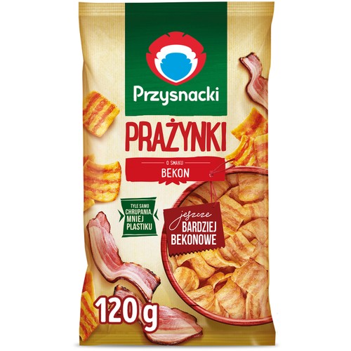 Przysnacki prazynki o smaku bekon