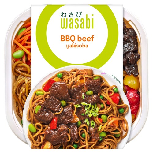 Wasabi BBQ Beef With Yakisoba Noodles 400G