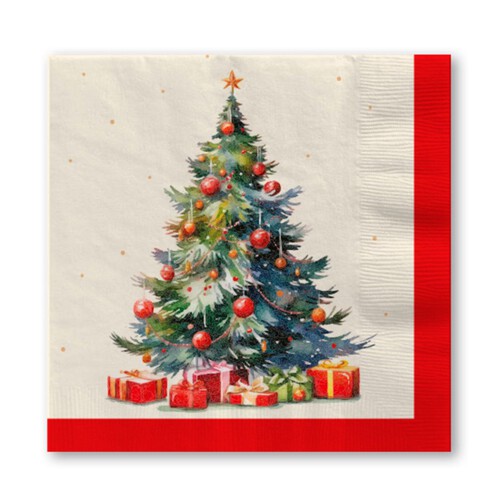 Nutmeg Home Christmas Tree Napkins