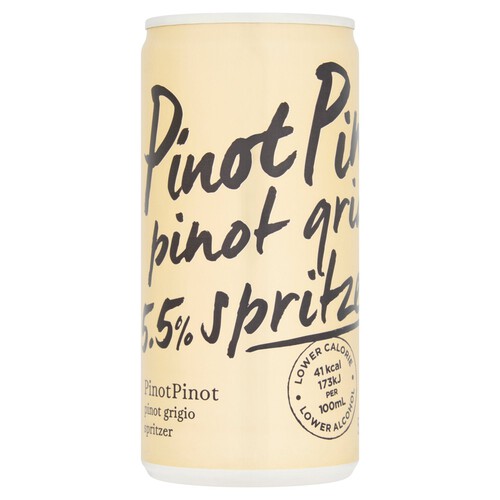 Pinot Pinot Pinot Grigio Spritzer Can