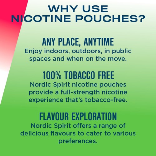 Nordic Spirit Watermelon Strong Nicotine Pouches 20mg