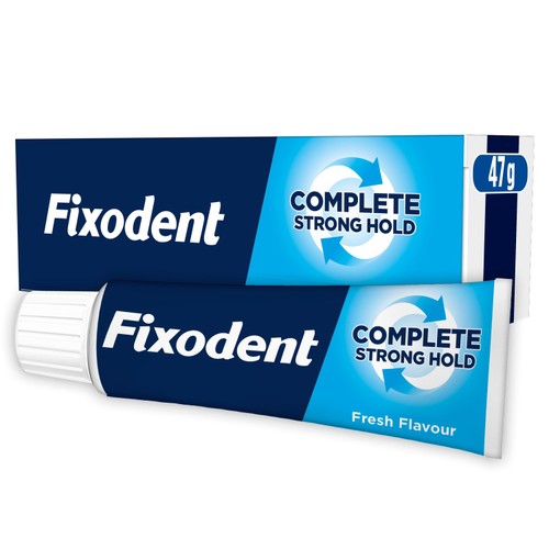 Fixodent Fresh Flavour Complete Strong Hold Tube  47g