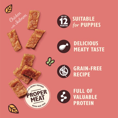 Lily's Kitchen Puppy Chicken & Salmon Nibbles 