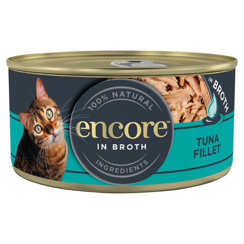 Encore Cat Tin, Tuna Fillet in Broth