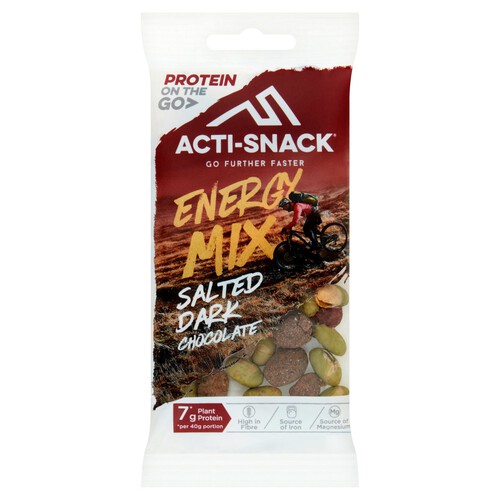 Acti-Snack Salted Dark Chocolate Mix 