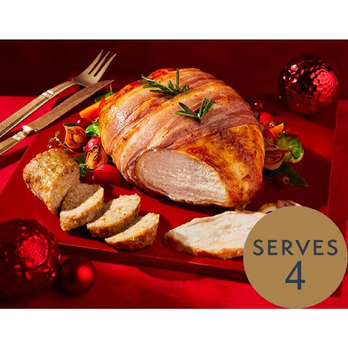 Morrisons The Best Chicken Crown With Streaky Bacon & Stuffing- Serves 4