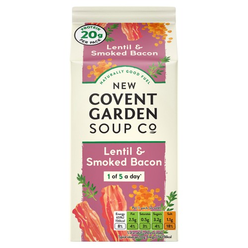 New Covent Garden Lentil & Smoked Bacon Soup