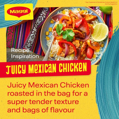 Maggi Sweet 'N' Spicy Mexican Seasoning Mix & Cooking Bag 40g