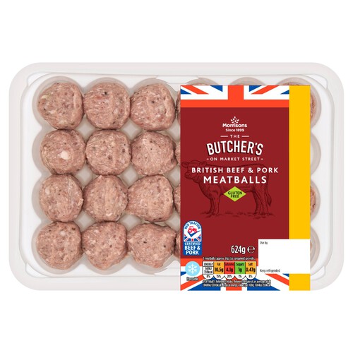 Morrisons British Beef & Pork Meatballs