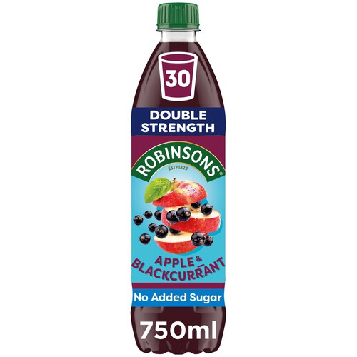 Robinsons Double Strength Apple & Blackcurrant Squash