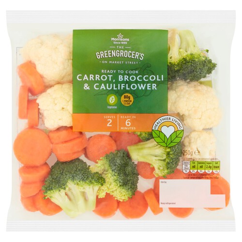 Morrisons Carrot, Broccoli & Cauliflower