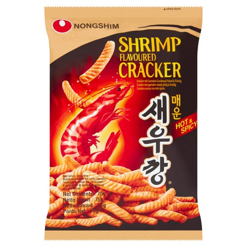 Nongshim shrimp flavoured cracker