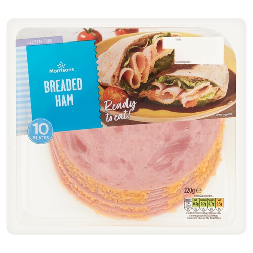 Morrisons Breaded Ham 