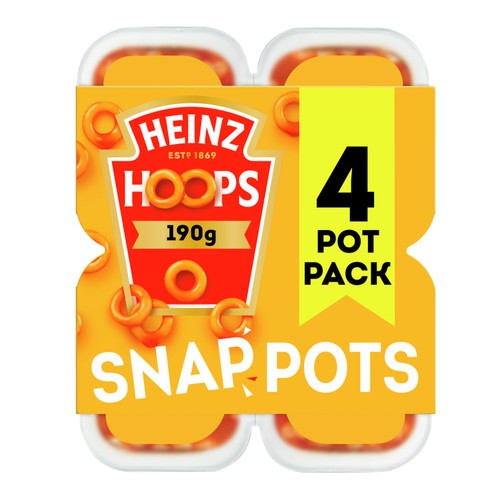Heinz Spaghetti Hoops Snap Pots
