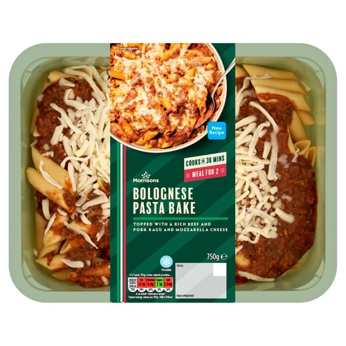 Morrisons bolognese pasta bake