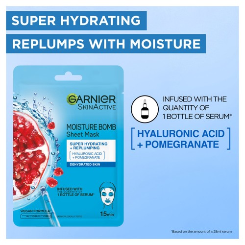 Garnier Moisture Bomb Tissue Mask 