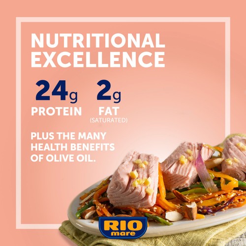 Rio Mare Tuna Fillets In Olive Oil Glass Jar (180g)