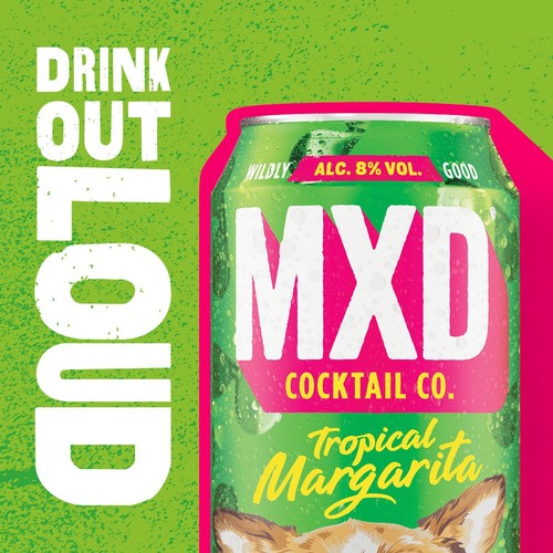 MXD Tropical Margarita 440ml
