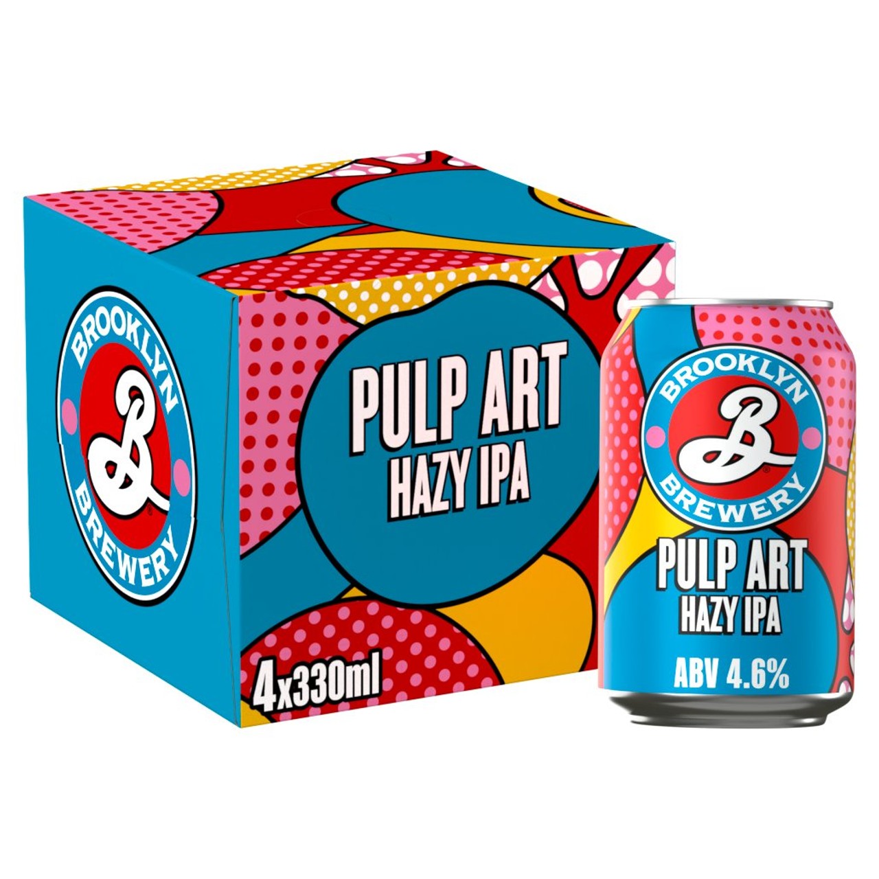 Brooklyn Pulp Art Hazy IPA 4x330ml