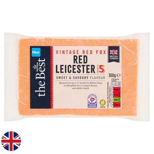 Morrisons The Best British Vintage Red Fox   300g