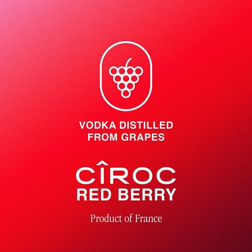 Ciroc Red Berry Sparkling Vodka Drink 5% vol 250ml Can