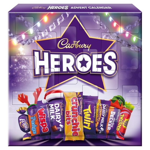 Cadbury Heroes Chocolate Christmas Advent Calendar