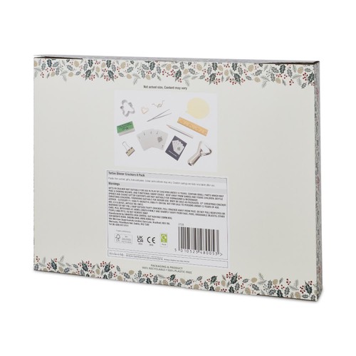 Morrisons Tartan Dinner Crackers 8 Pack