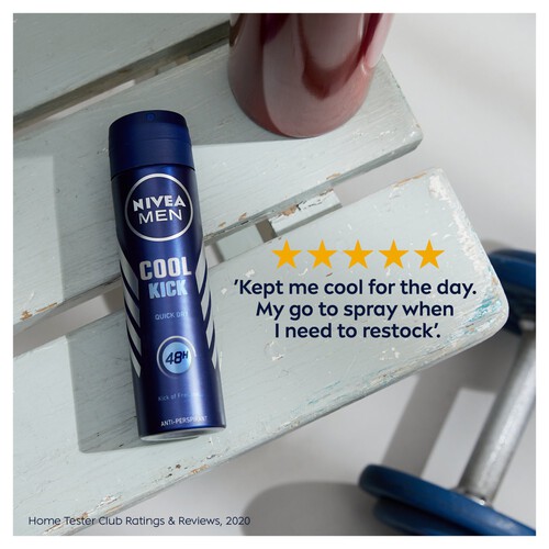 NIVEA MEN Cool Kick 48h Anti-Perspirant Deodorant Spray 