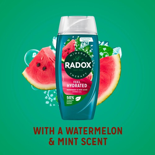 Radox Feel Hydrated Shower Gel Mineral Therapy Shower Gel