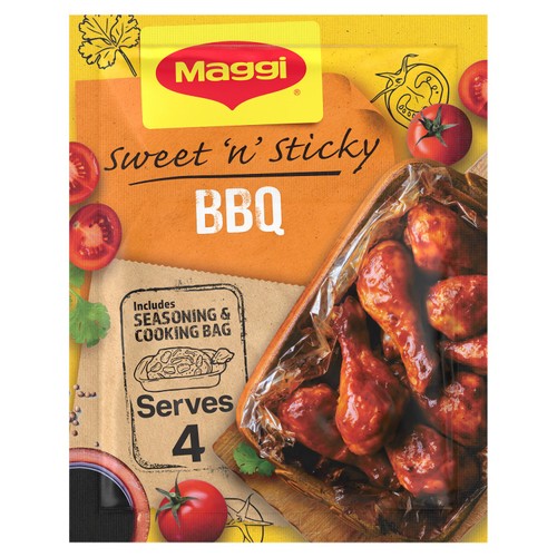 Maggi Juicy Sticky BBQ Chicken Herb and Spice Seasoning Mix