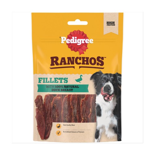 Pedigree Ranchos Fillets With Duck 70g