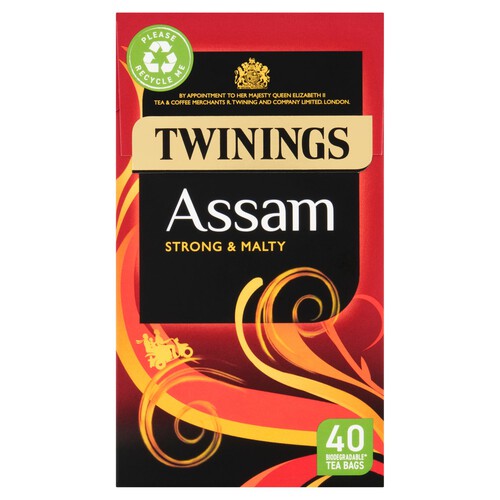 Twinings Assam Tea 40 Tea Bags