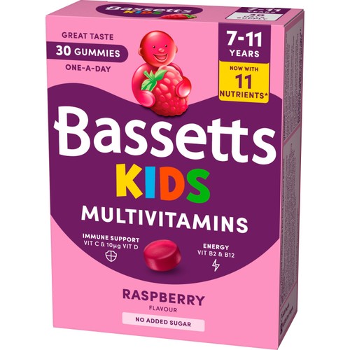 Bassetts 7-11 Multivitamin Raspberry