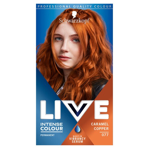 Schwarzkopf Live Permanent Caramel Copper