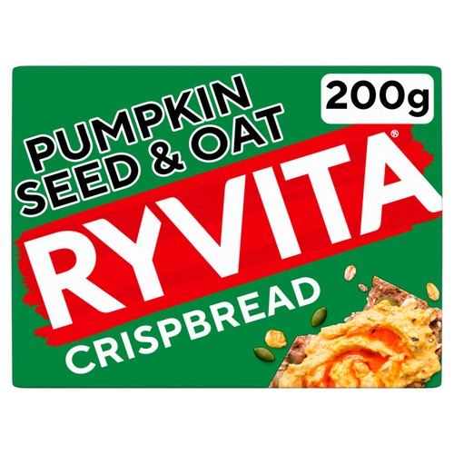 Ryvita Crispbread Pumpkin Seed & Oat Crackers 