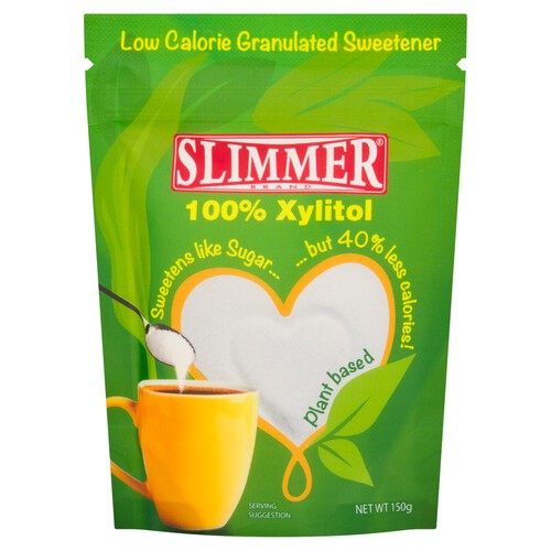 Slimmer 100% Xylitol Low Calorie Granulated Sweetener 