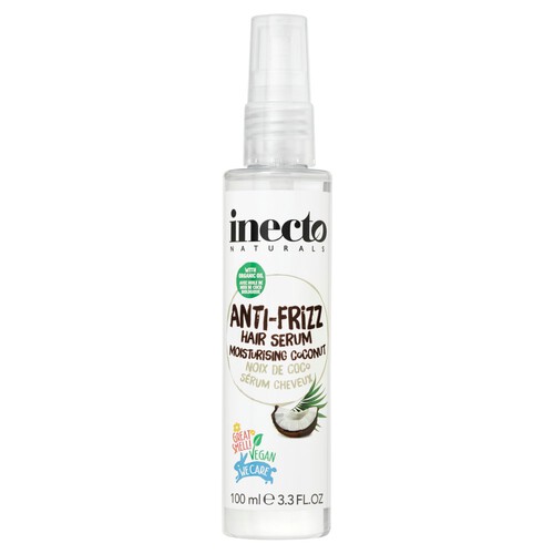 Inecto Naturals Anti-Frizz Hair Serum Moisturising Coconut