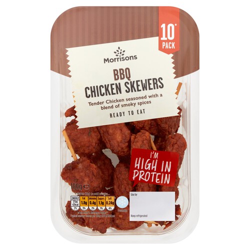 Morrisons 10 BBQ Chicken Skewers  